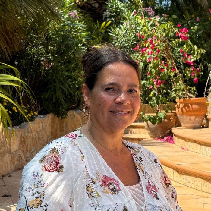 Michaela, Creative Coach und Sound-Healing-Begleiterin, Co-Host des Retreats